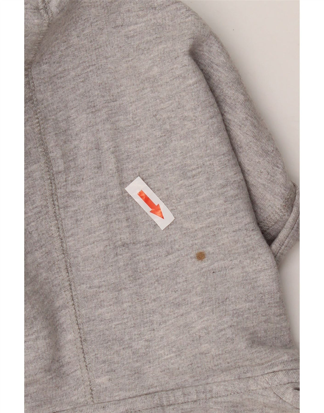 Puma Sudadera con capucha y cremallera para mujer UK 12 Algodón gris medio