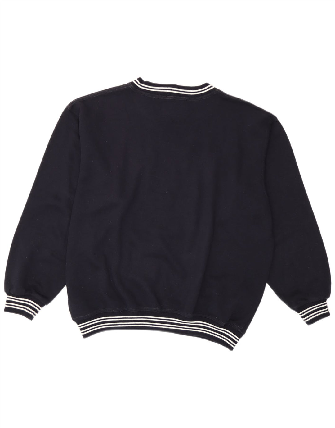Wampum Sudadera Gráfica para Hombre Jersey Grande Azul Marino Acrílico