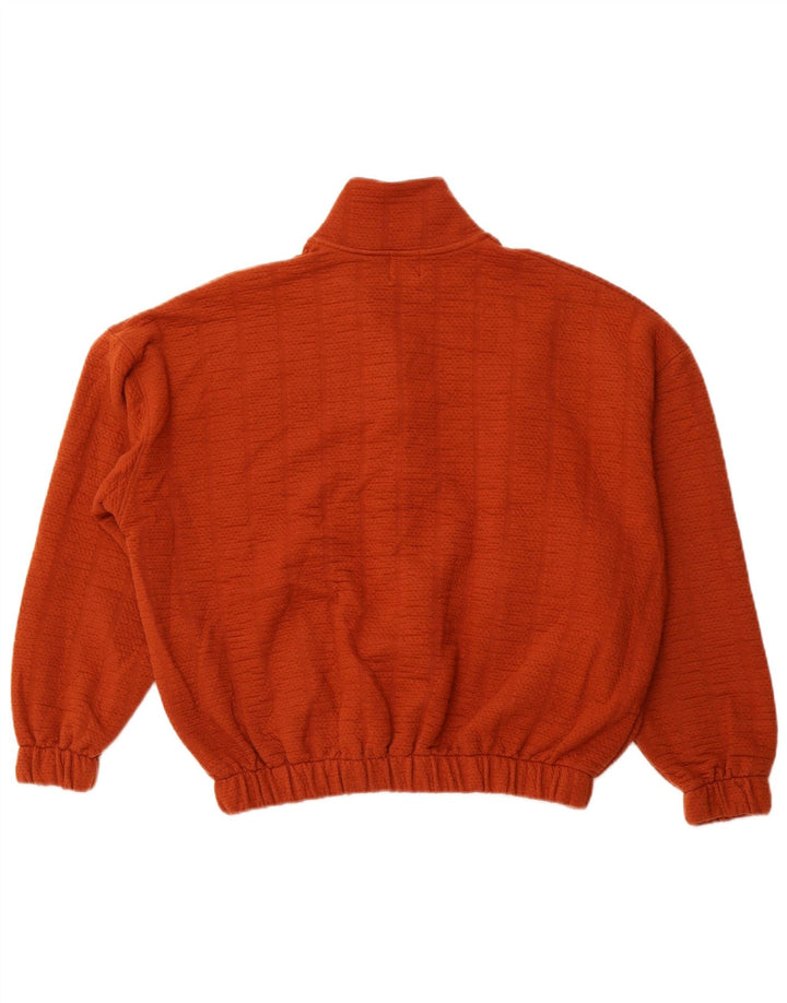 ZARA Chaqueta Bomber Extragrande Mujer UK 6 XS Poliéster Granate