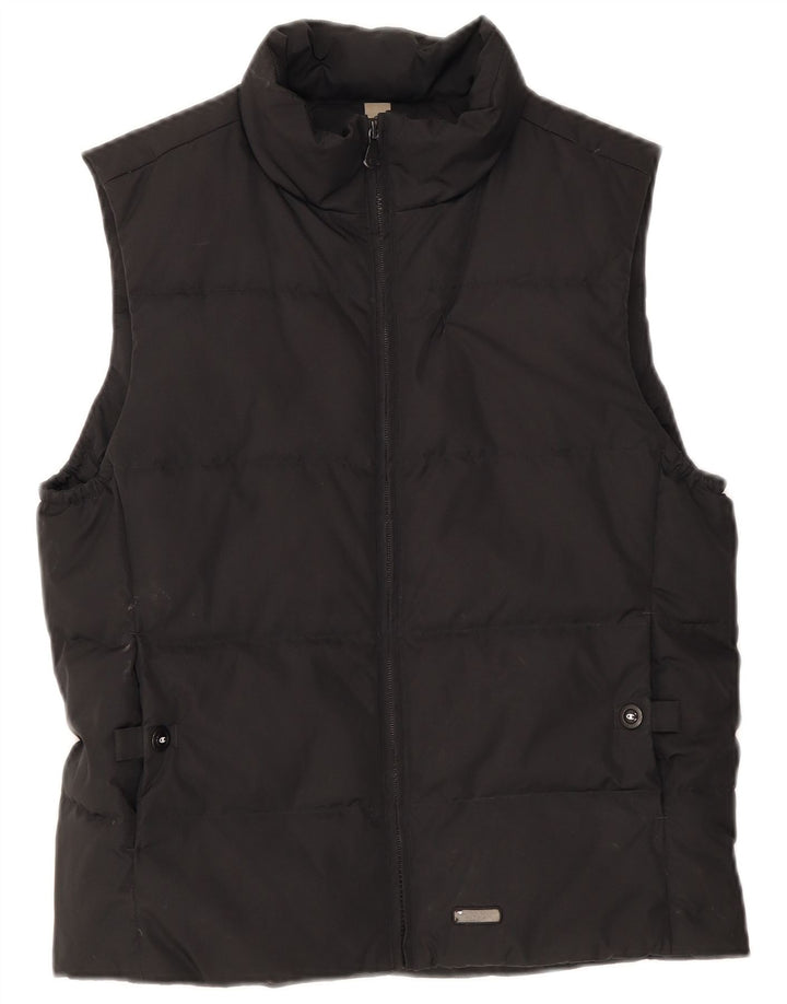 Champion Chaleco acolchado para mujer UK 44 Mediano Negro Poliéster
