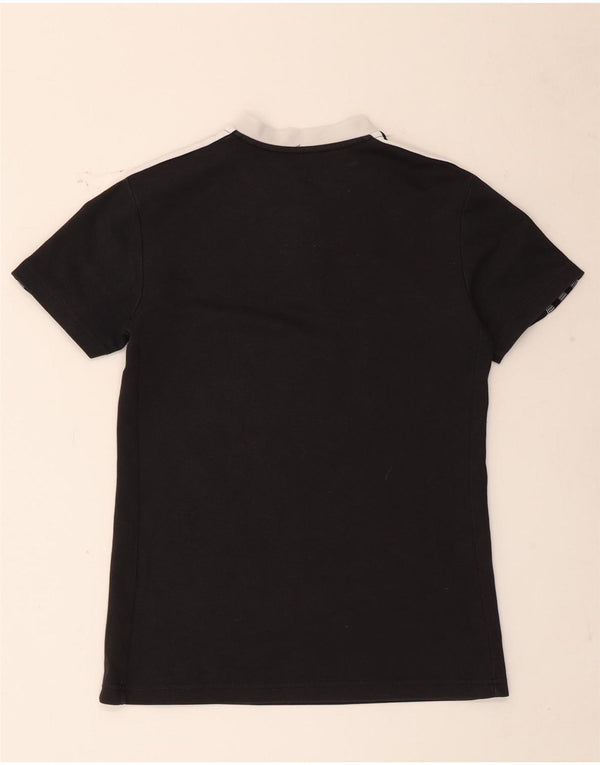 Adidas Mujer Aeroready Camiseta Top UK 8/10 Pequeño Algodón Negro