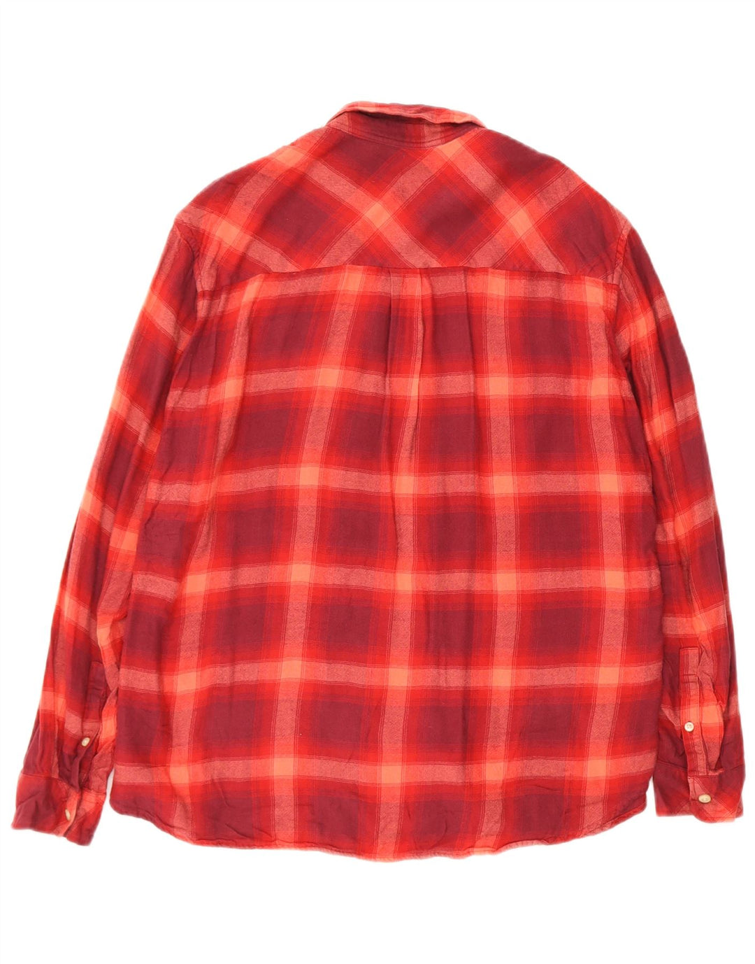 GAP Womens Pendleton Flannel Shirt UK 18 XL Red Check Viscose