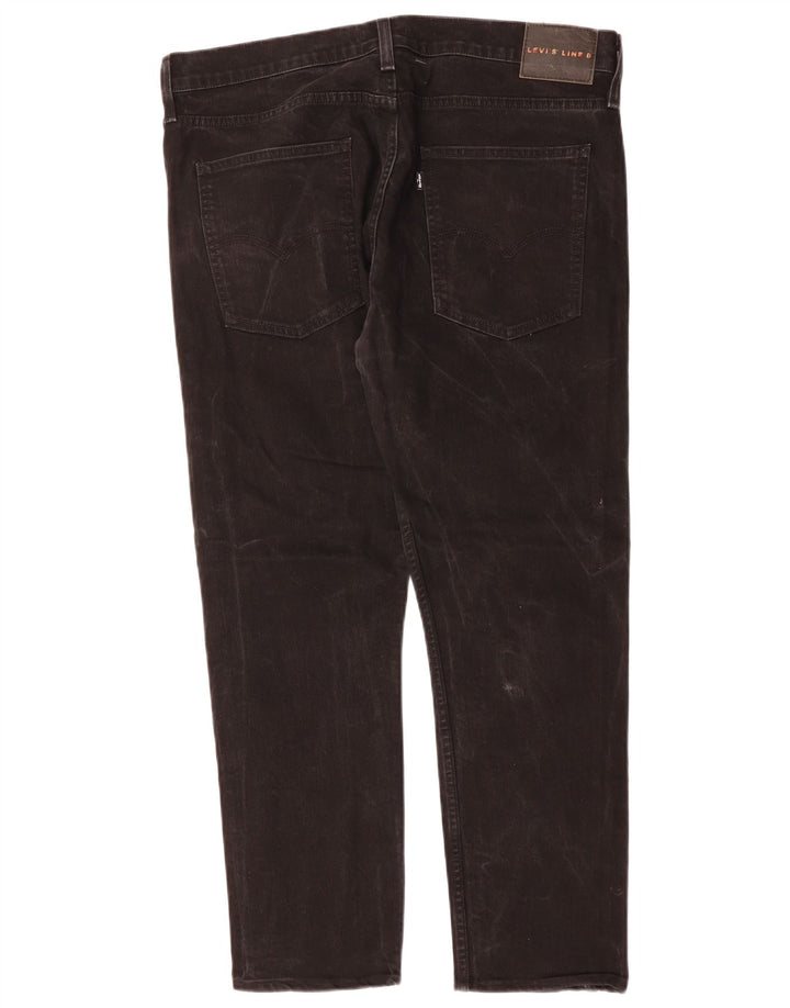 LEVI'S Vaqueros rectos para hombre W36 L27 Algodón negro