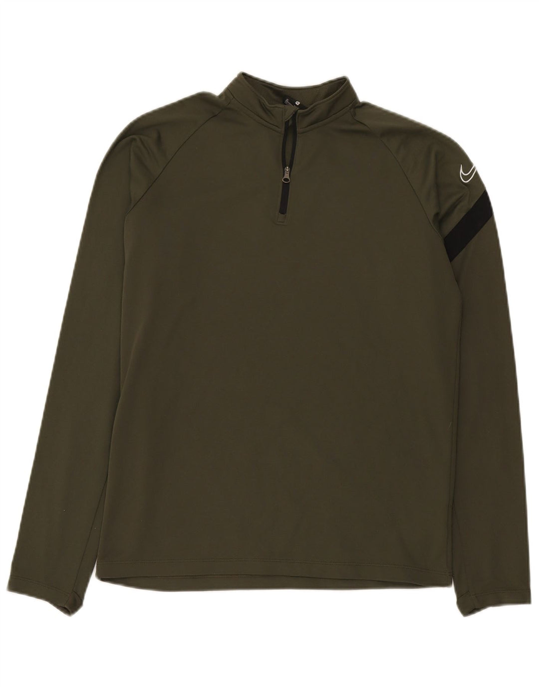 Nike - Chándal con cremallera y cuello para niños, 13-14 años, XL, color caqui