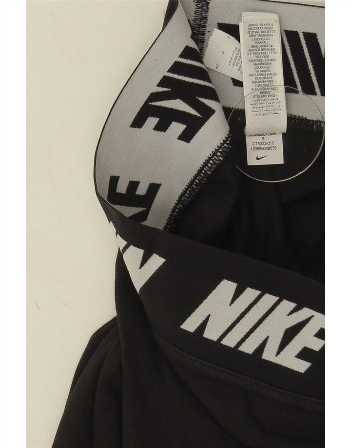 Nike Leggings gráficos para mujer UK 8 Small Algodón negro