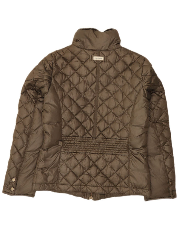 Chaqueta acolchada para mujer Henry Cottons IT 42 Poliéster caqui medio