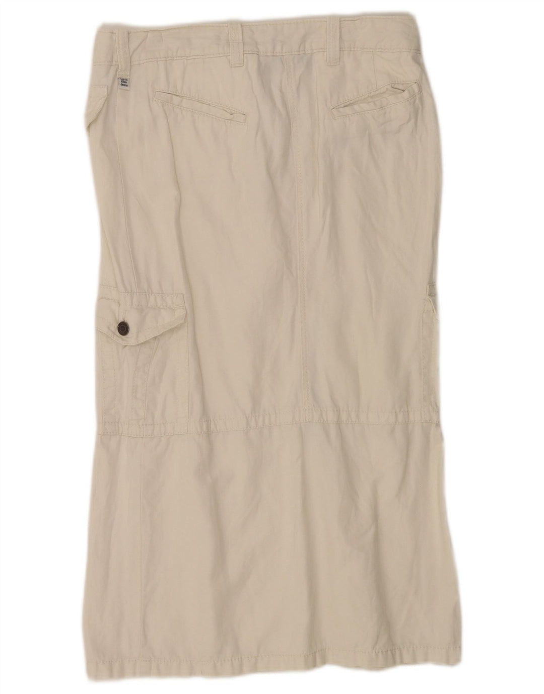 Falda Cargo Calvin Klein Mujer W30 Mediana Blanca