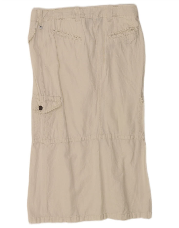 Falda Cargo Calvin Klein Mujer W30 Mediana Blanca
