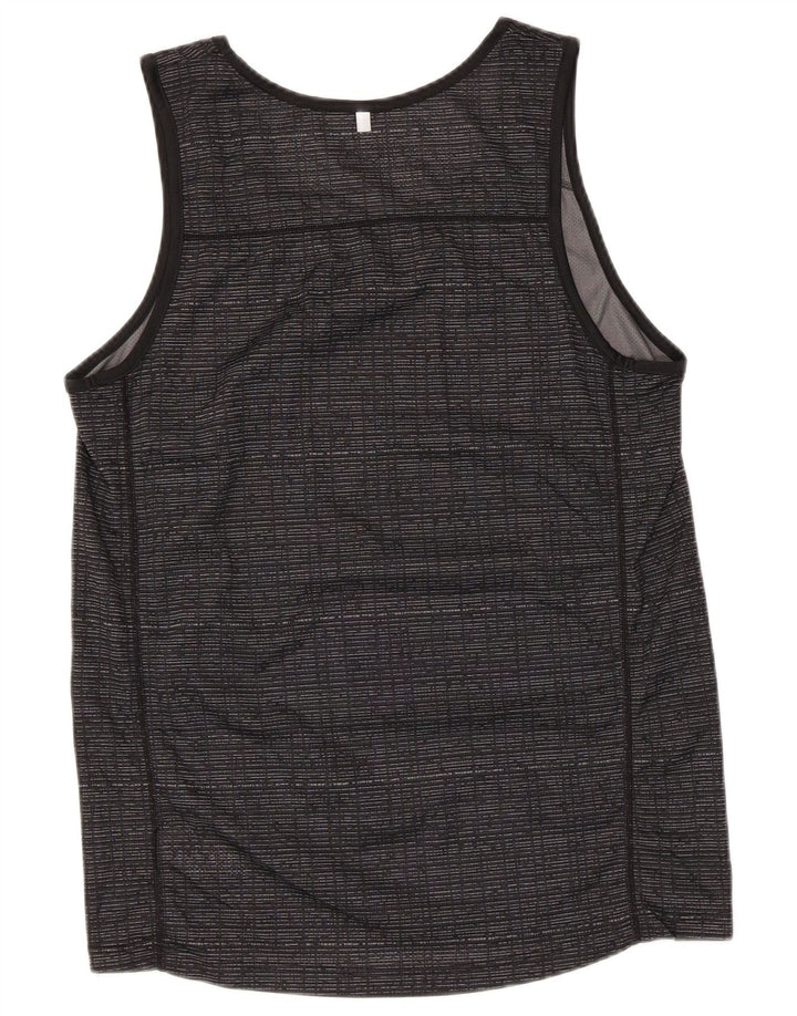 Russell Athletic Camiseta sin mangas para hombre UK 34/36 Small Gris Moteado Poliéster