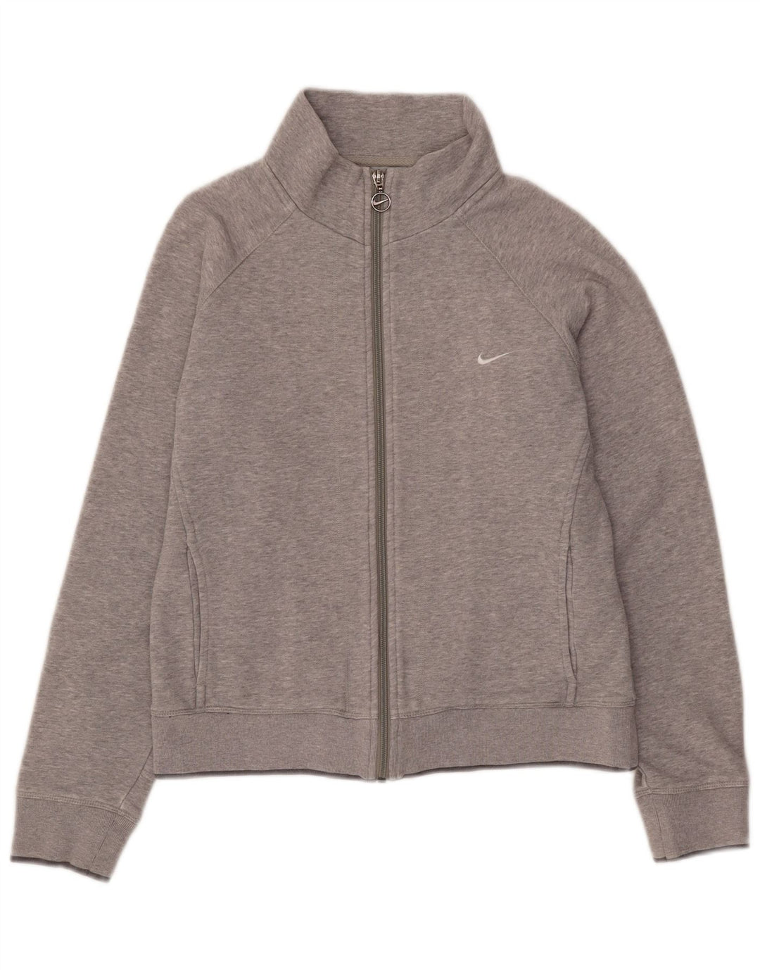 Nike - Chaqueta de chándal para mujer, talla 10/12, color gris medio moteado