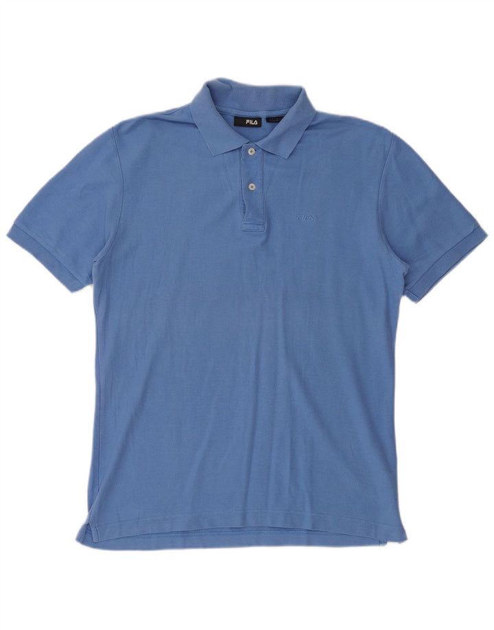 Polo Fila Hombre Azul Medio