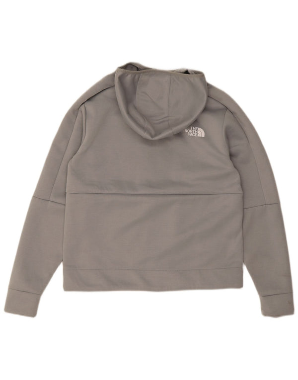 The North Face Sudadera con capucha y cremallera para mujer UK 12 Poliéster gris medio