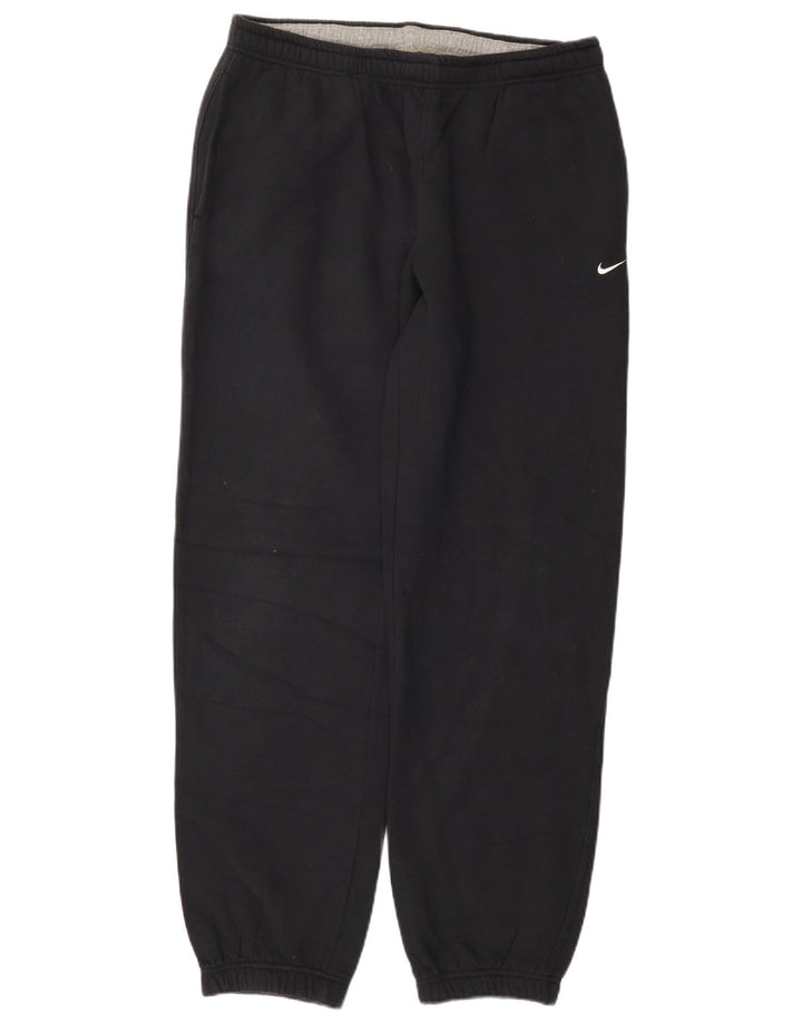 NIKE Hombre Pantalones de Chándal Joggers Large Negro Algodón