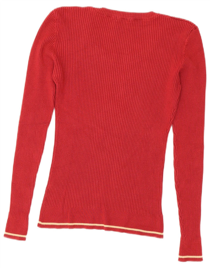 Colmar - Jersey para mujer con cuello barco, talla 40, color rojo medio