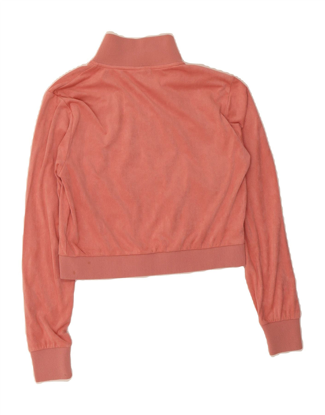 ELLESSE Womens Crop Tracksuit Top Jacket UK 10 Small  Pink Polyester Vintage Ellesse and Second-Hand Ellesse from Messina Hembry 