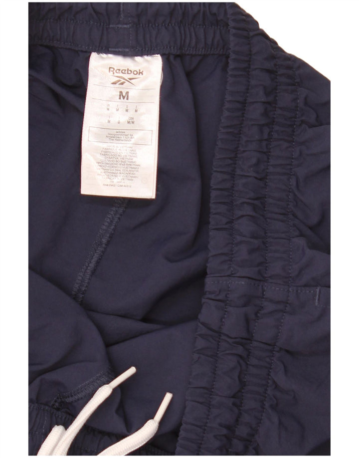 Pantalones cortos deportivos Reebok Hombre Medium Azul marino Poliamida