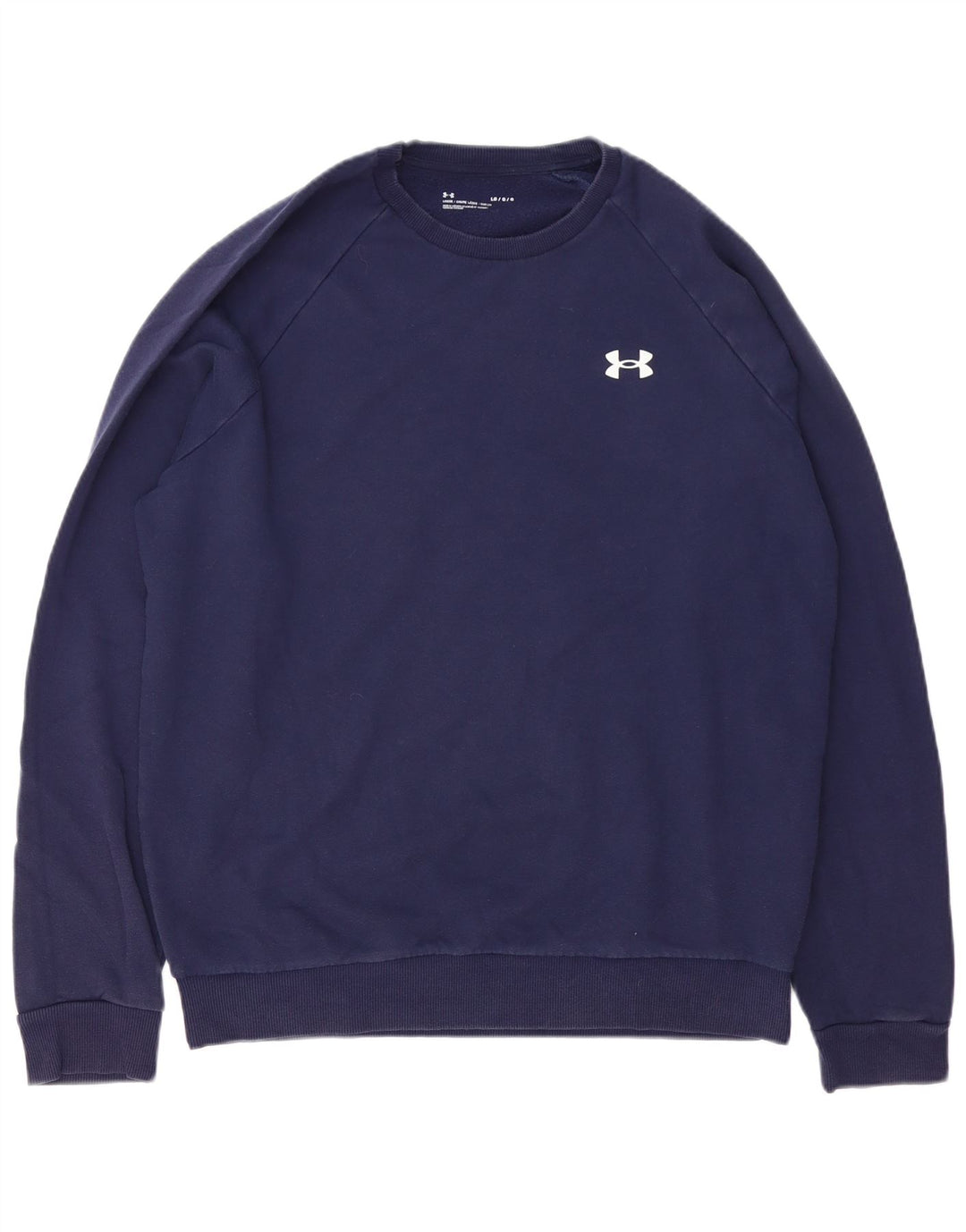 Under Armour Hombre Sudadera Jumper Grande Azul Marino Algodón