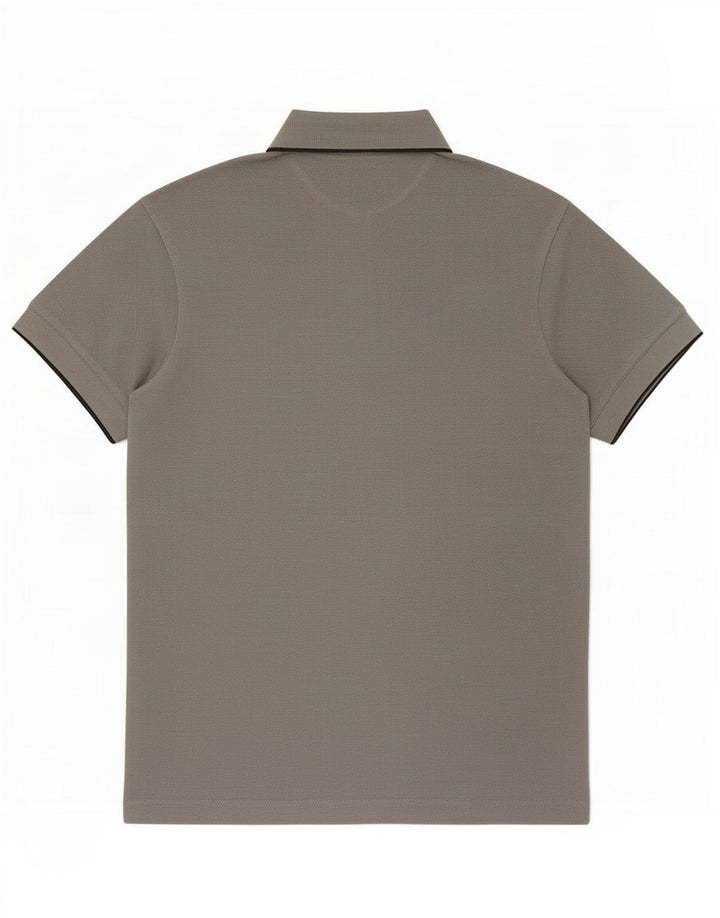 Polo Reebok Hombre Algodón Gris Medio