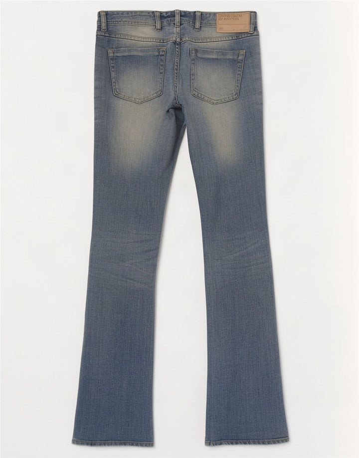 Vaqueros Bootcut Mujer Benetton W32 L32 Azul