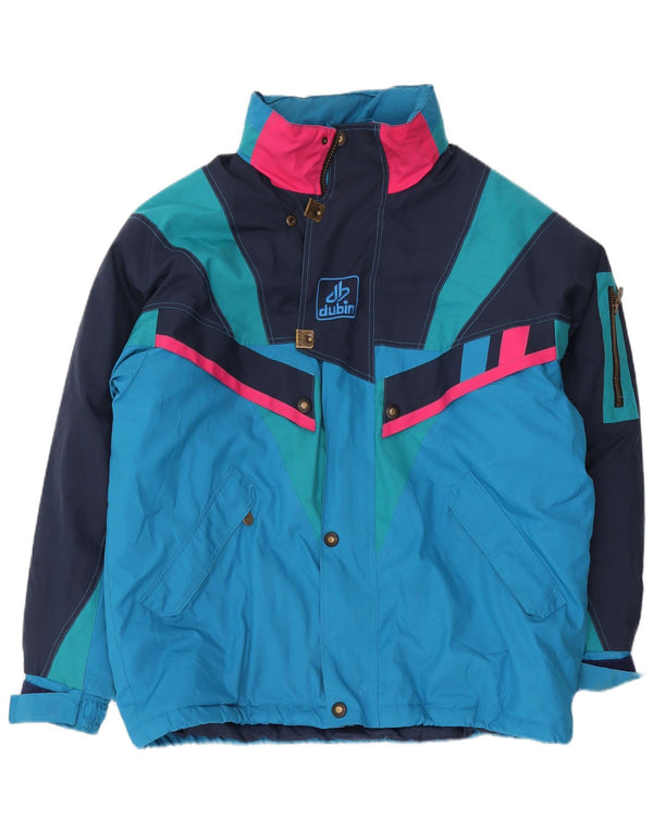Dubin Chaqueta de esquí para hombre IT 54 2XL Azul Colorblock Poliéster