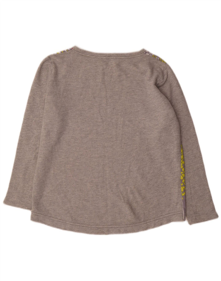 Cos Sudadera para mujer Jumper UK 14 Algodón geométrico gris medio