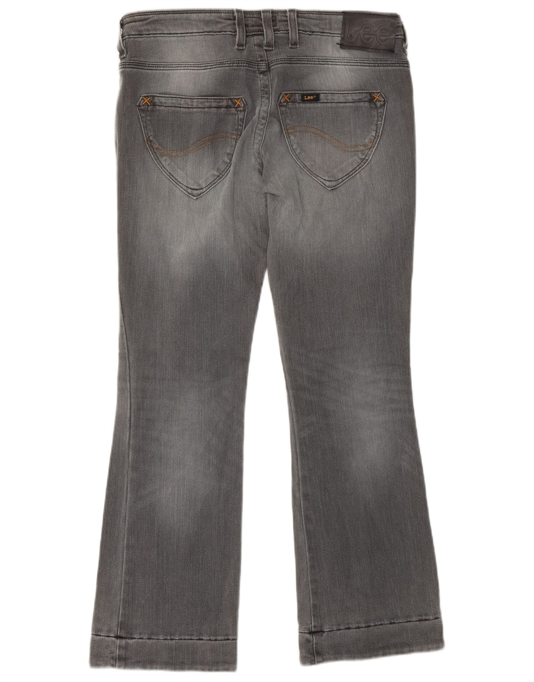 LEE Jeans Bliss Crop Bootcut para Mujer W29 L28 Algodón Gris