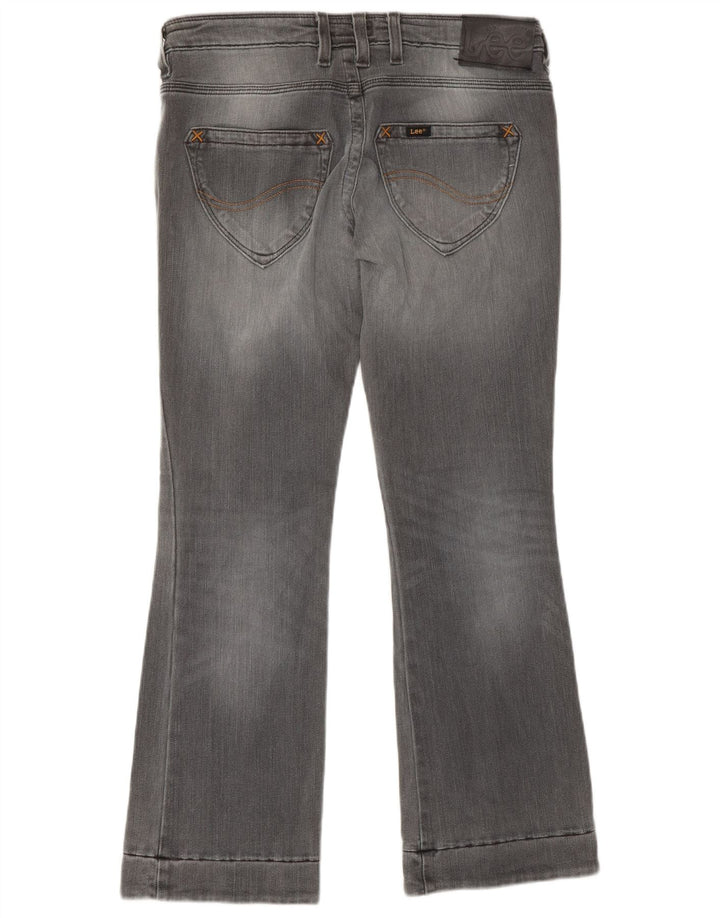 LEE Jeans Bliss Crop Bootcut para Mujer W29 L28 Algodón Gris