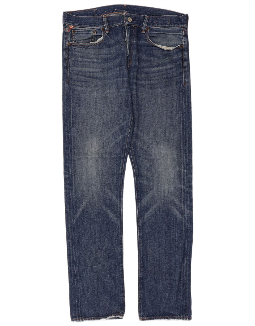 Ralph Lauren Vaqueros ajustados para hombre W34 L34 Algodón azul