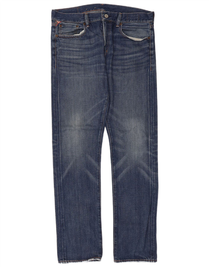 Ralph Lauren Vaqueros ajustados para hombre W34 L34 Algodón azul