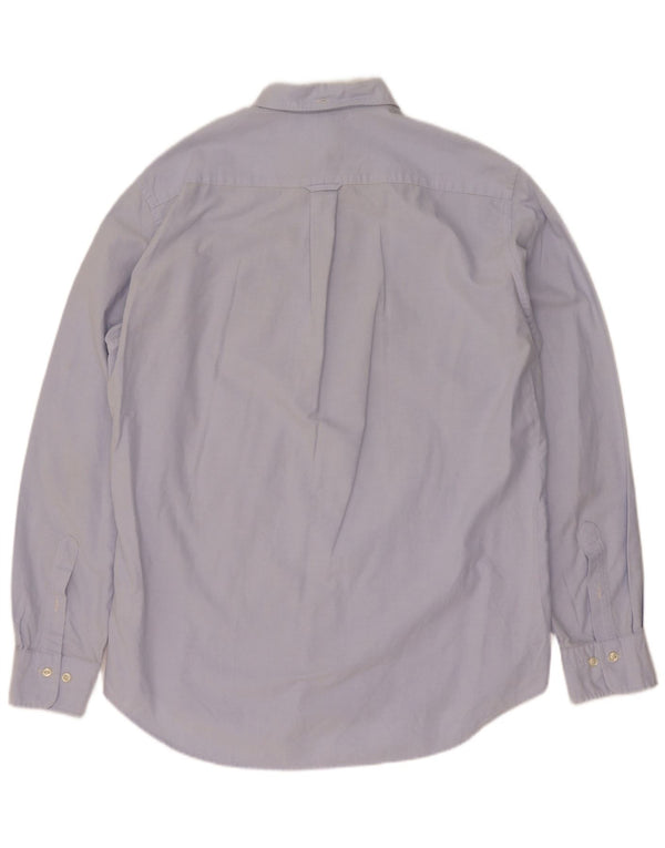 Gant Camisa Regular Fit para Hombre Talla 41/42 16 1/2 Grande Algodón Azul