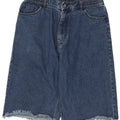Bermudas vaqueras para hombre de Cheap Monday W29 Small Azul marino Algodón