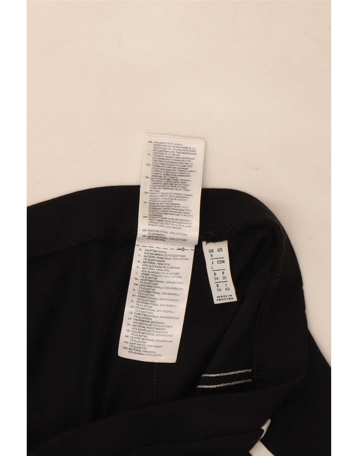 Adidas Leggings para mujer Reino Unido 8 Pequeño Algodón Negro