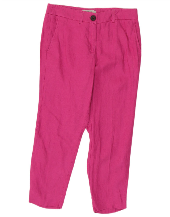 Marella Mujer Pantalones Cortos Slim W30 L24 Rosa