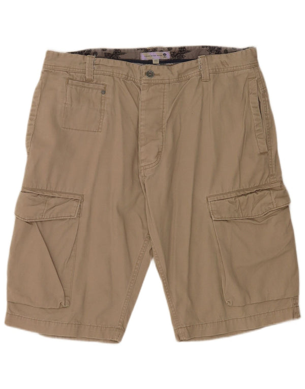 Fat Face Mens Cargo Shorts XL W38 Beige Cotton