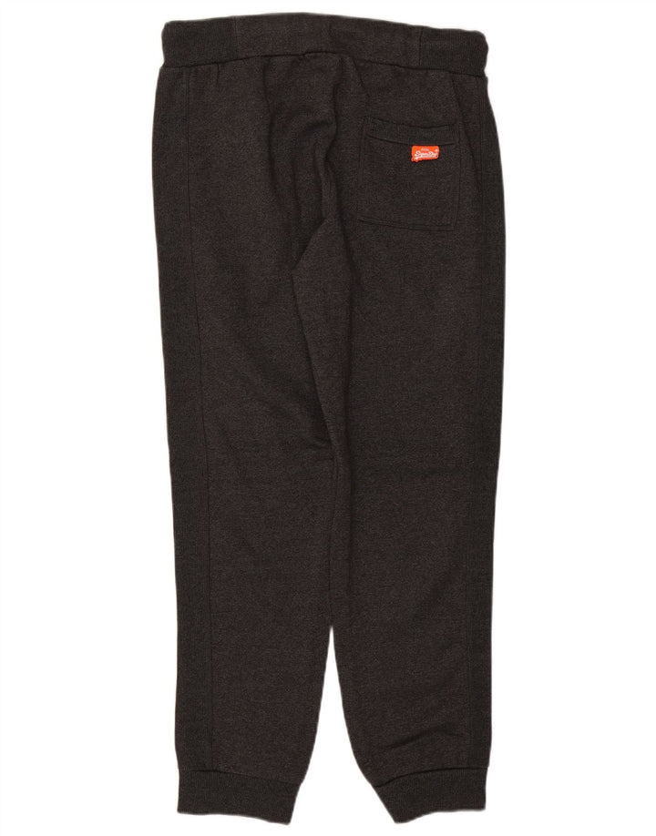 SUPERDRY Pantalones de chándal ajustados para mujer Joggers UK 44 Large Grey