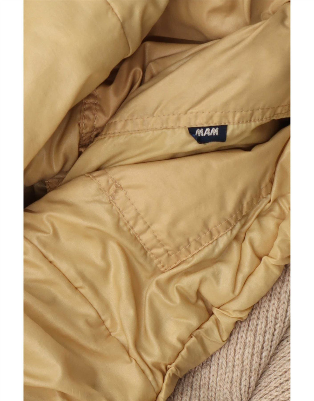 Vintage hombres reversible chaqueta bomber Reino Unido 36 pequeño beige