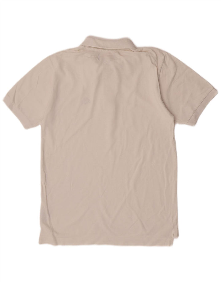 Polo Kappa Hombre Algodón Blanco Mediano
