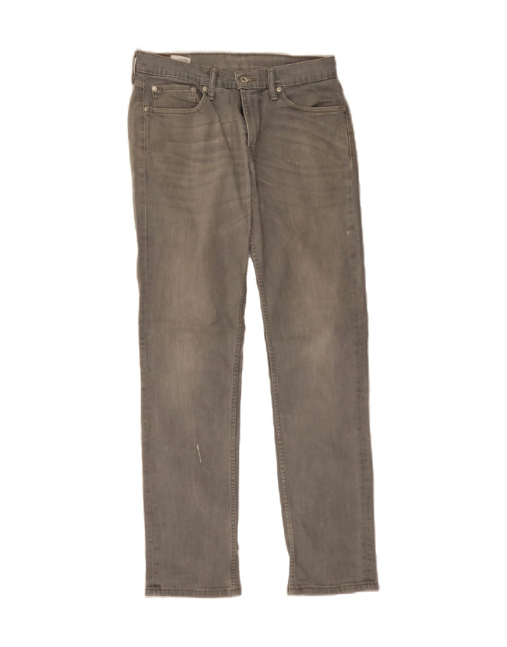 LEVI'S Mens 511 Slim Jeans W32 L34  Grey Cotton Vintage Levi's and Second-Hand Levi's from Messina Hembry 
