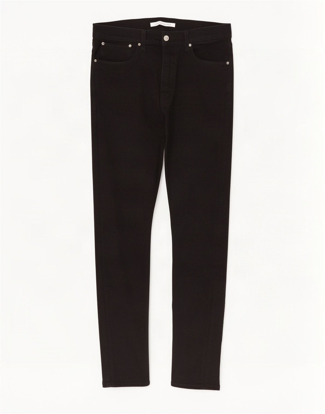 Calvin Klein Jeans ajustados para hombre W32 L34 Algodón negro