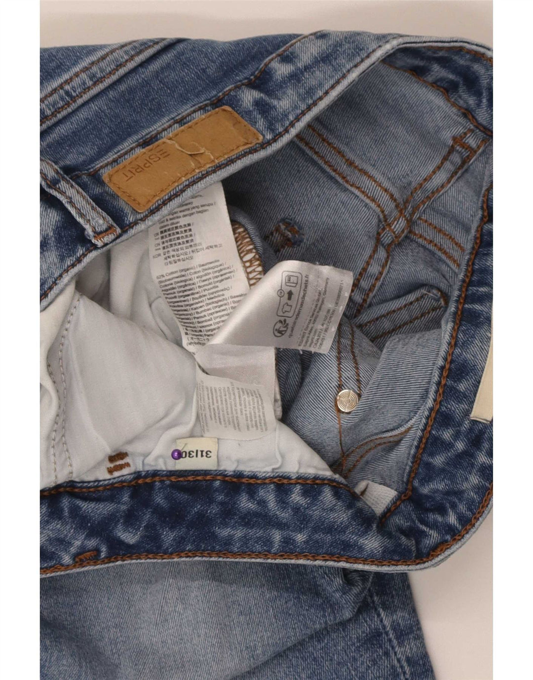 Vaqueros pitillo para mujer Esprit W31 L30 Algodón azul