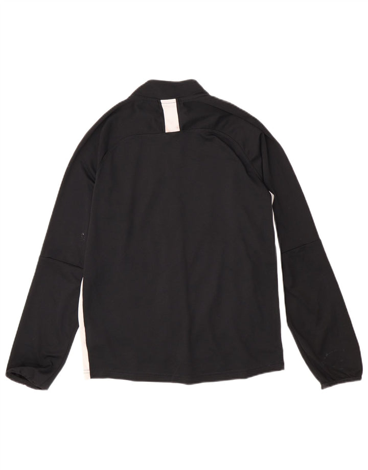 Nike Chaqueta de chándal para niños 13-14 años XL Negro Colorblock Poliéster