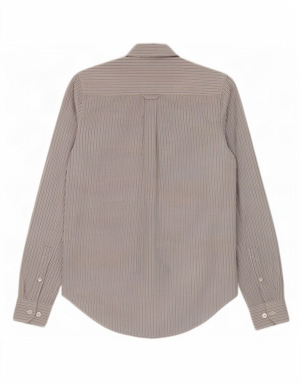 Camisa Musto Hombre Small Beige Pinstripe
