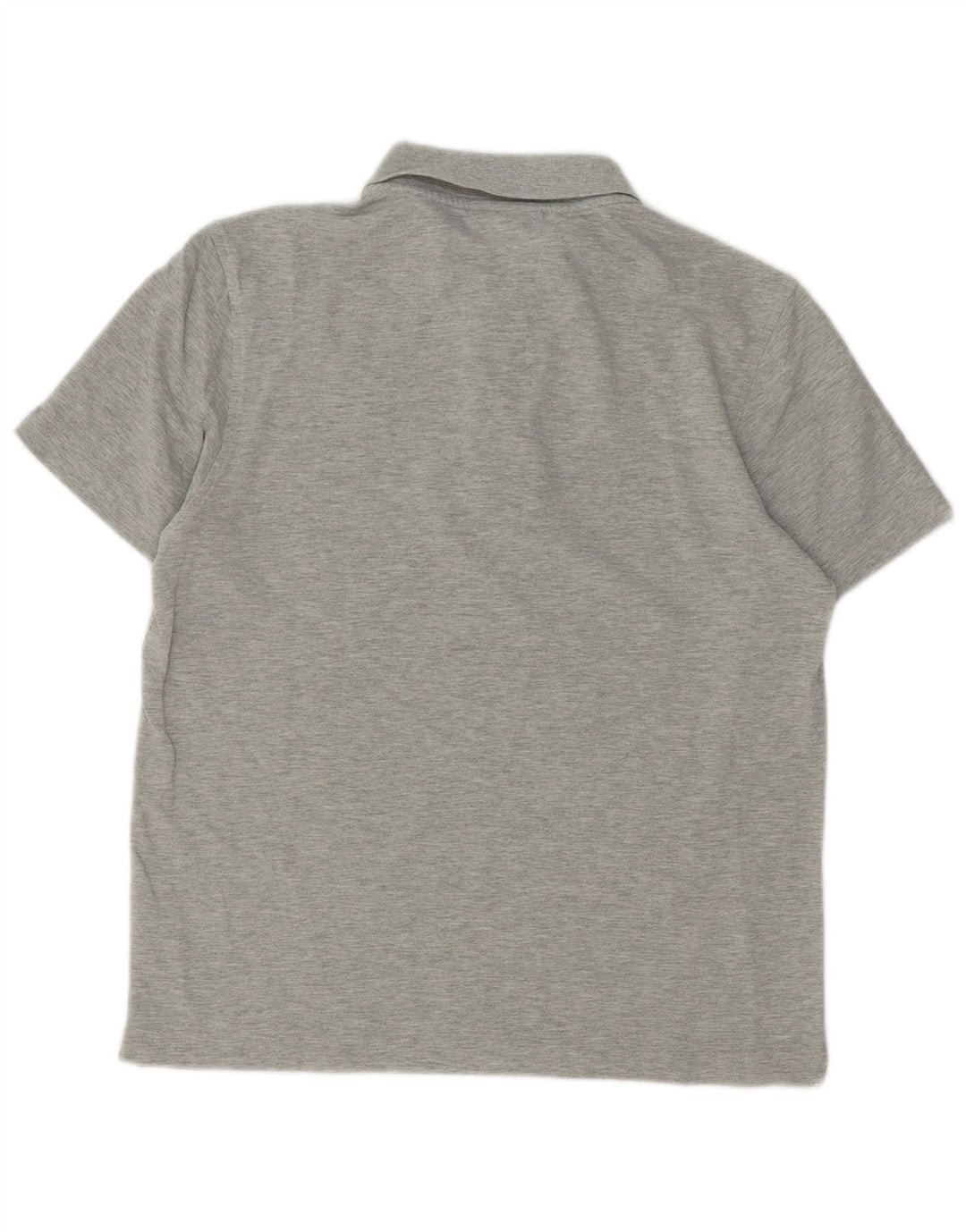 Polo Lacoste para hombre talla 4 algodón moteado gris medio
