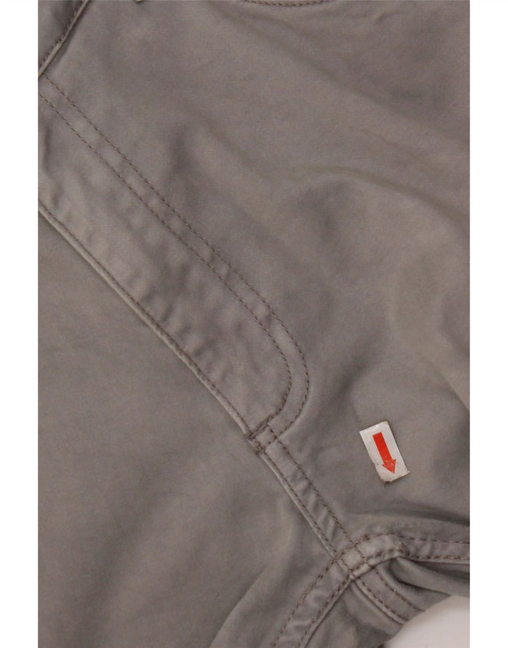 DACK'S Pantalones casuales de ajuste regular para mujer IT 46 Large W32 L31 Gris