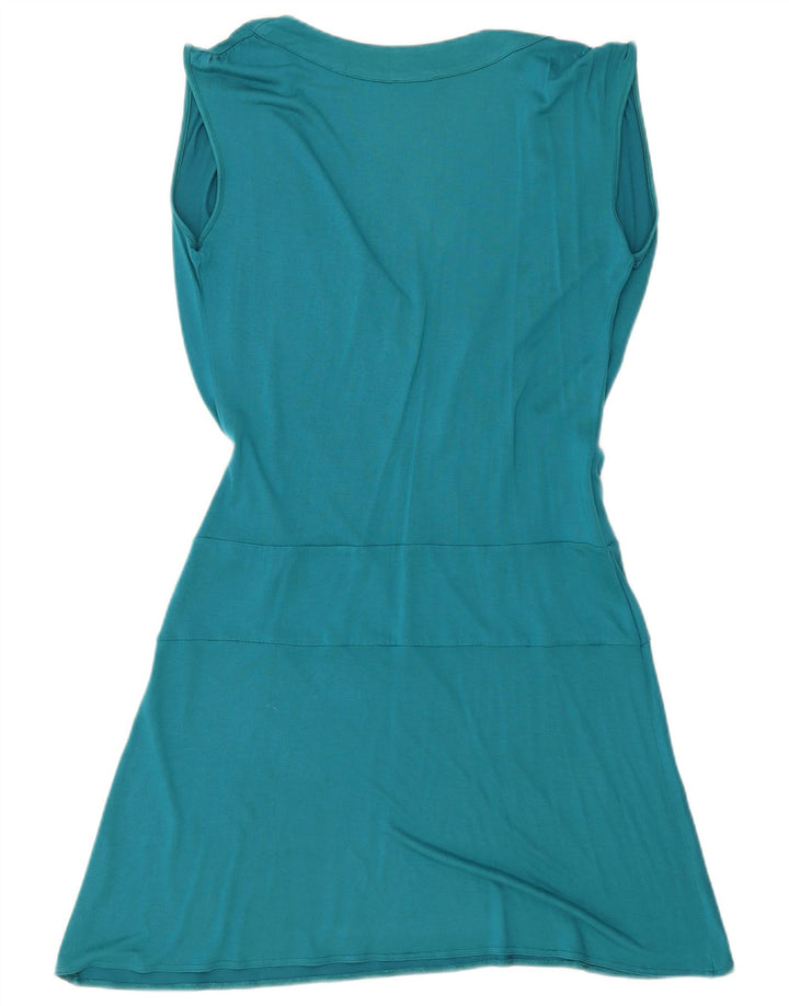 Max & Co. Vestido acampanado sin mangas para mujer UK 44 Azul medio