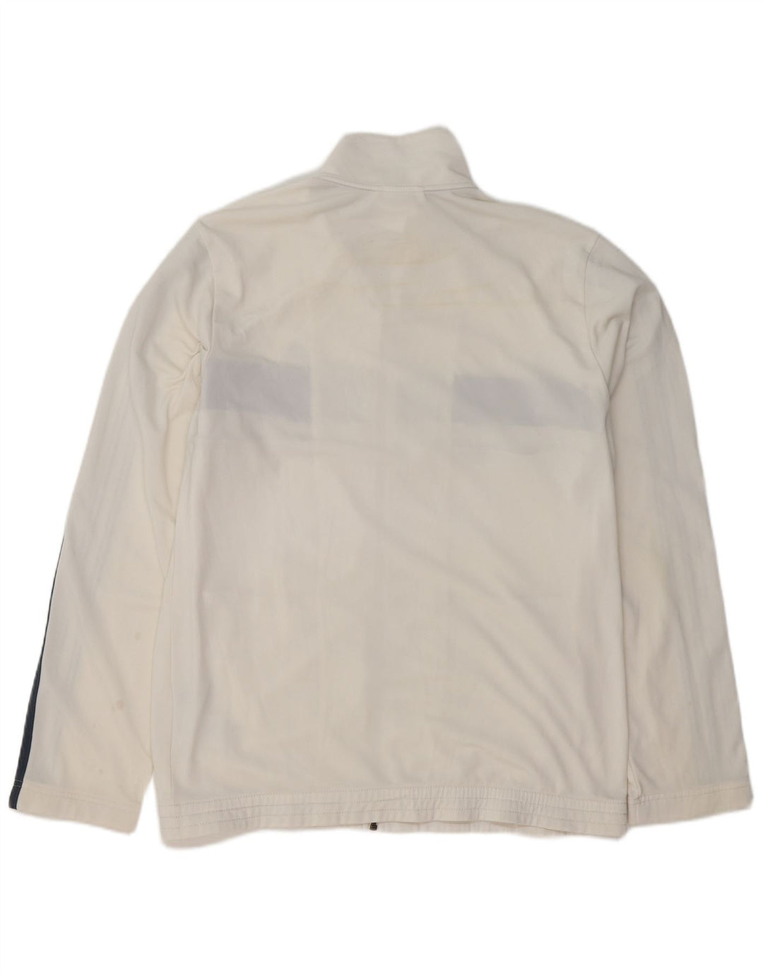 ADIDAS Hombre Chándal Top Chaqueta Mediano Blanco Colorblock Poliéster