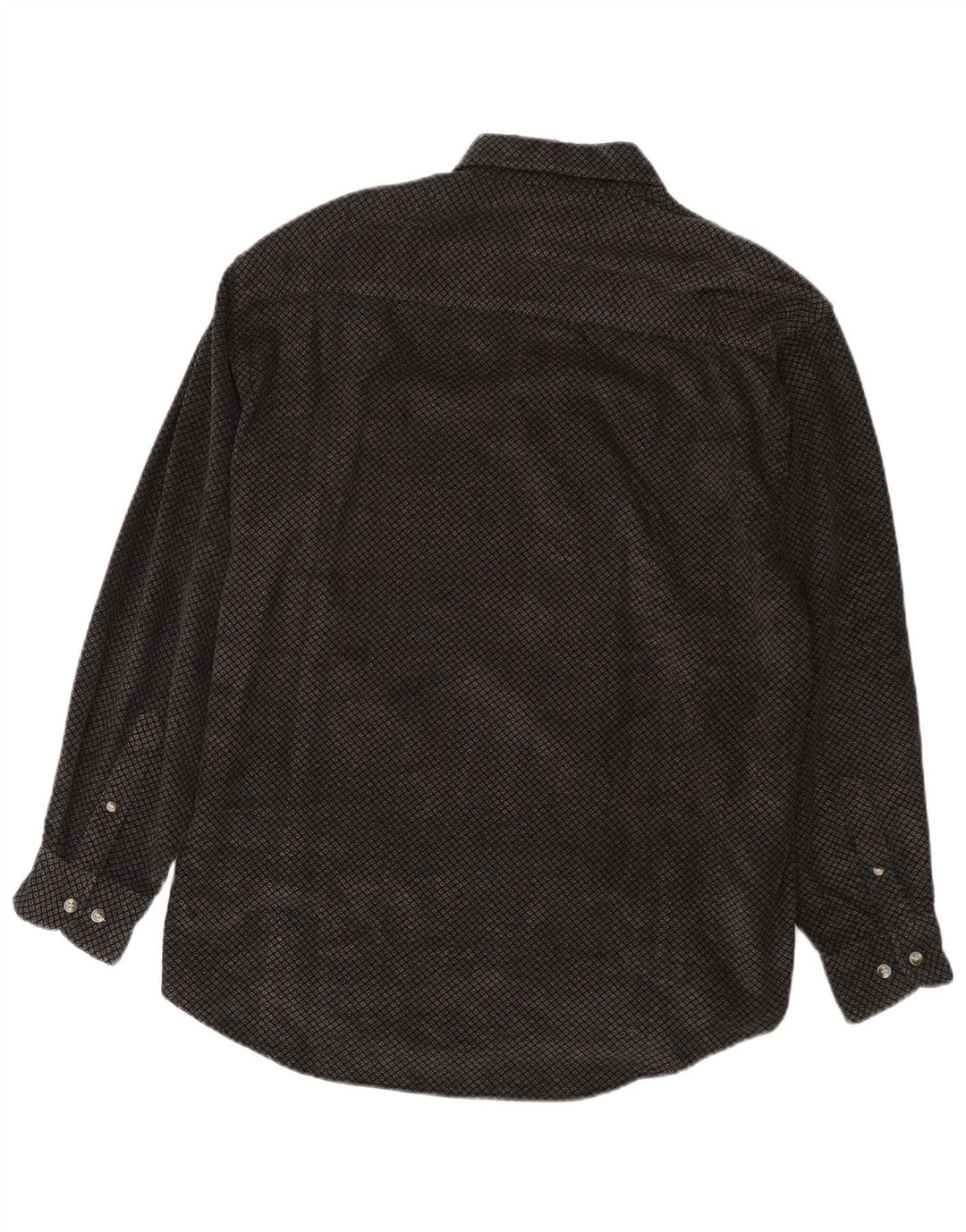 Camisa Big Star Hombre Algodón Geométrico Negro Mediano