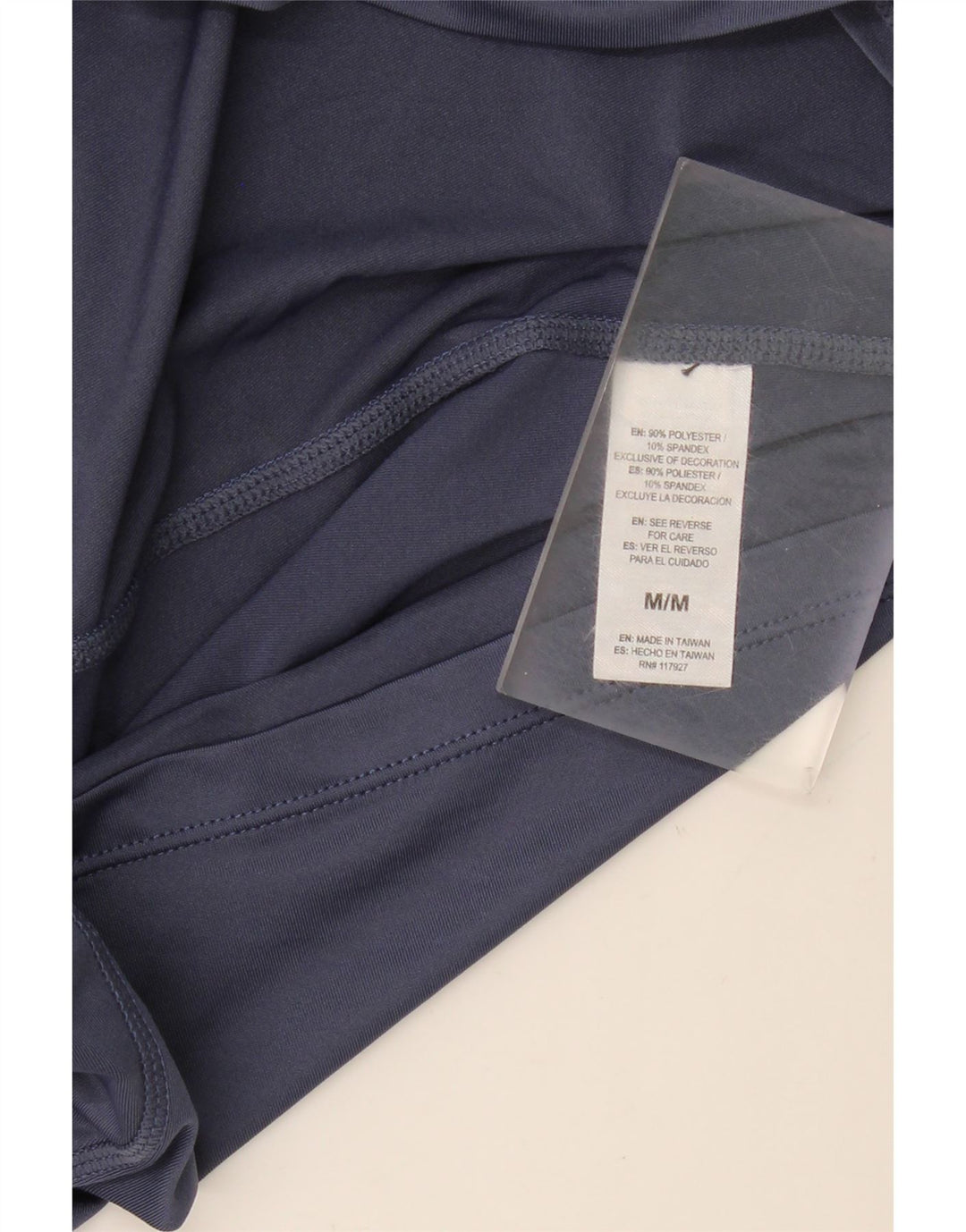 REEBOK Womens T-Shirt Top UK 12 Medium Blue Polyester Vintage Reebok and Second-Hand Reebok from Messina Hembry 