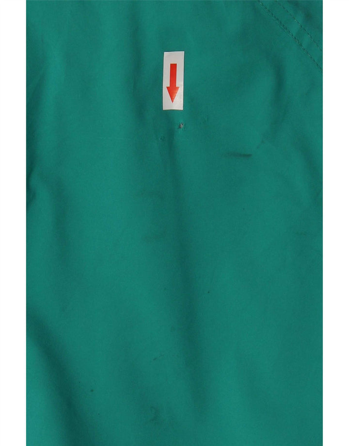 Eddie Bauer Chaqueta impermeable para hombre UK 38 Poliéster verde medio