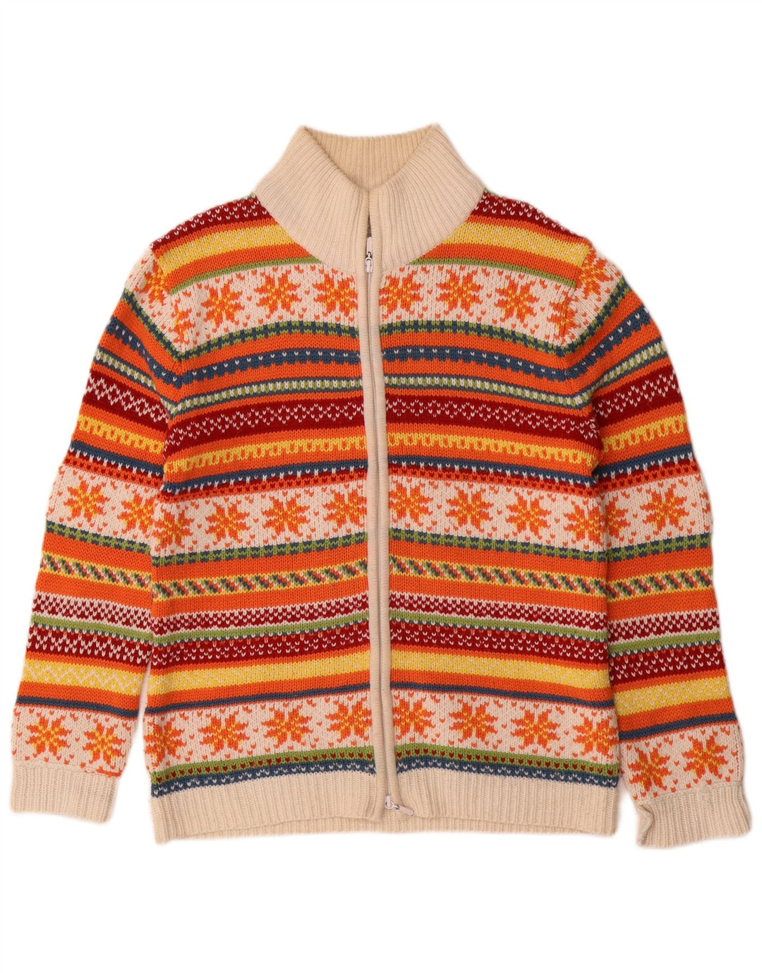 TCM Suéter Cárdigan para Mujer Reino Unido 14/16 Grande Multicolor Fair Isle